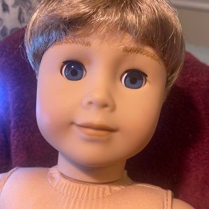 American Girl Truly Me Just Like You #74 Blonde Hair Blue Eyes 18" Boy Doll